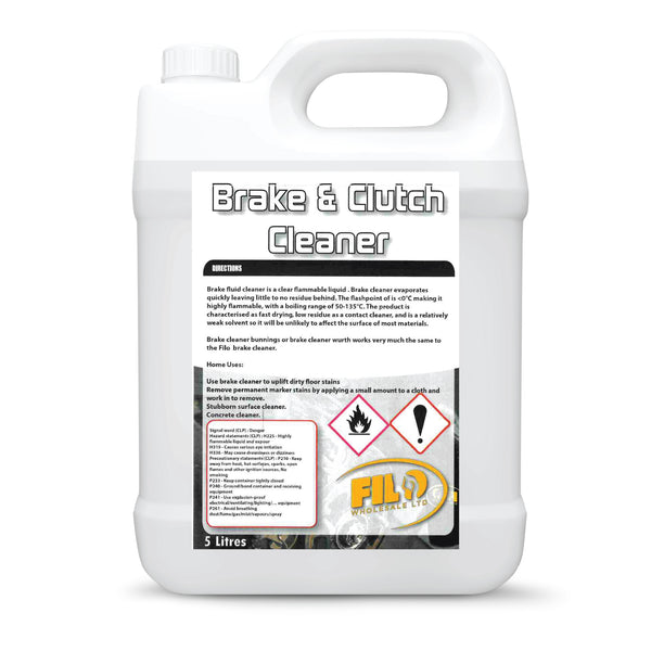 FILO Brake and Clutch Cleaner 5L 10L 20Litre Dust, Grease, and Oil