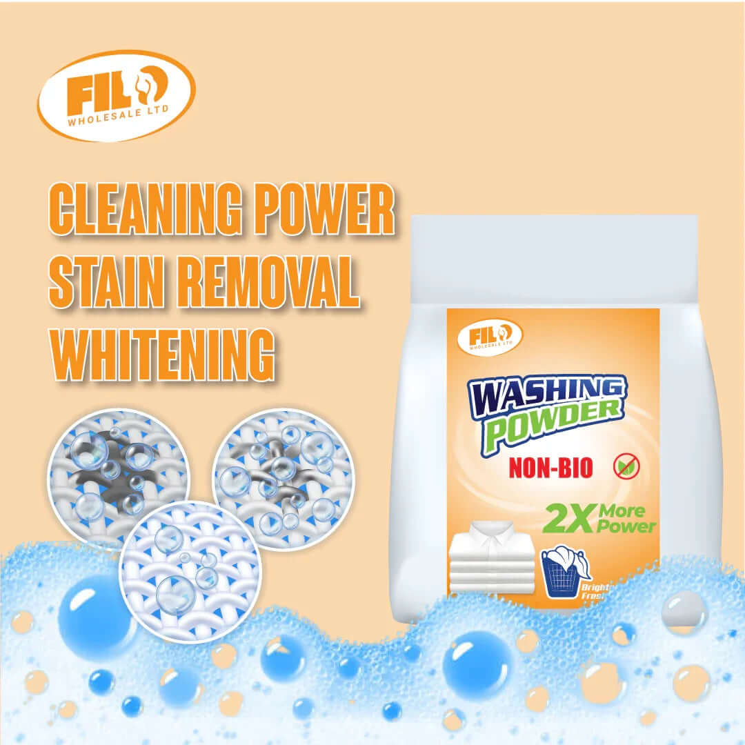 Non Bio Washing Powder- Gently Effective Clean – FILO Wholesale Ltd